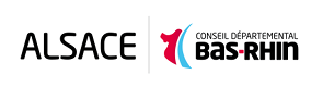 Logo du Conseil Départemental du Bas-Rhin, partenaire du SSHB
