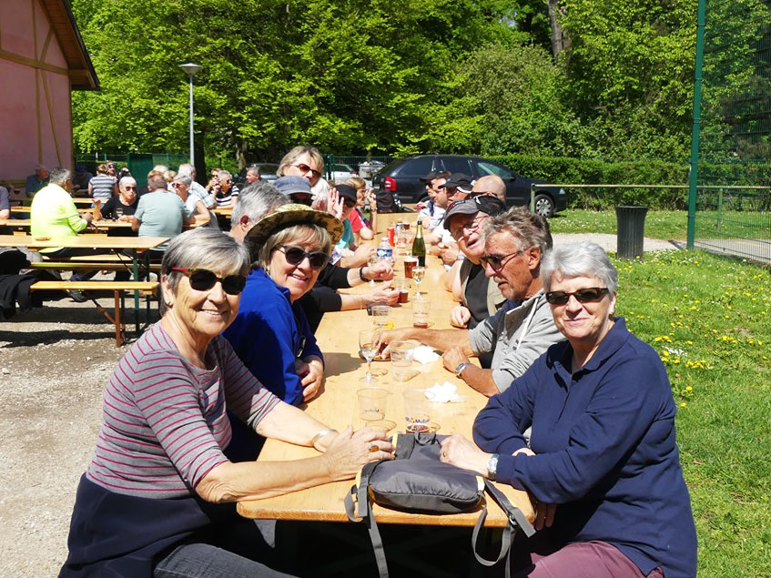 Die Seniorenabteilung SSHBs im Kurgarten Chalet